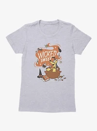 Disney Mickey Mouse Wicked Sweet Pluto Candy Basket Womens T-Shirt