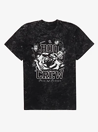 Disney Nightmare Before Christmas Boo Crew Trio Of Terror Mineral Wash T-Shirt