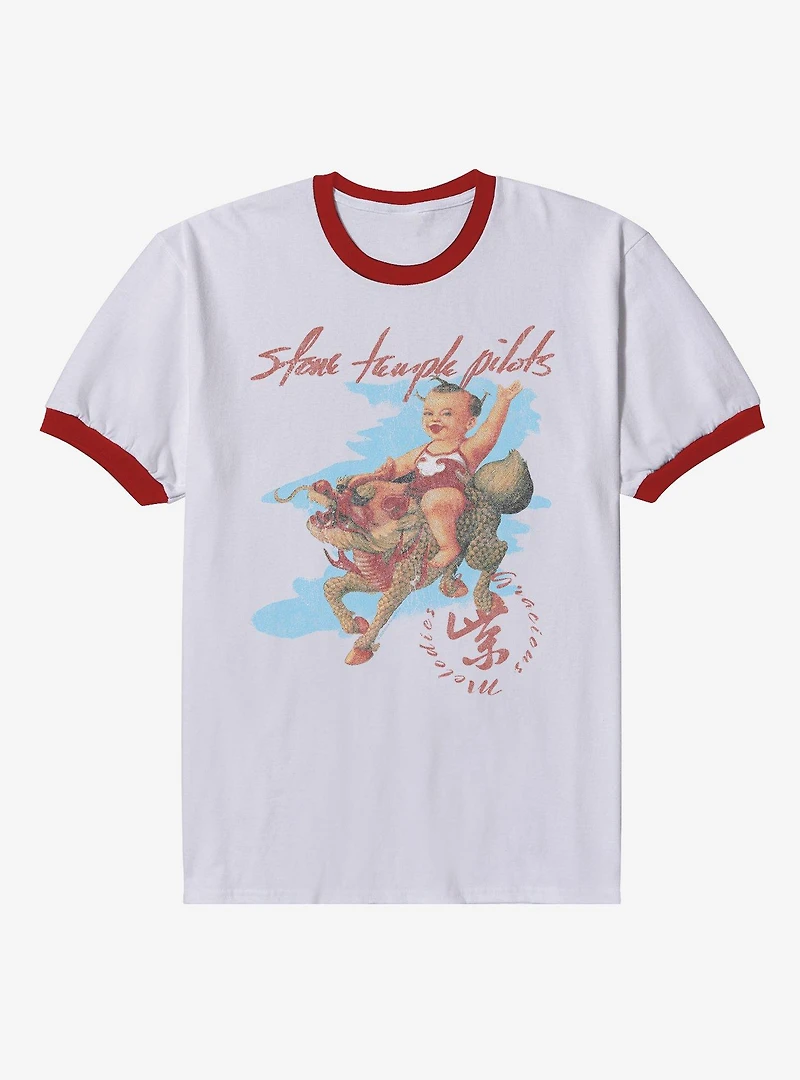 Stone Temple Piolts Gracious Melodies Ringer T-Shirt