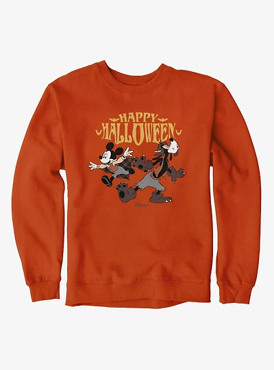Disney Mickey Mouse Happy Halloween Howl Goofy With Sweatshirt