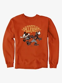 Disney Mickey Mouse Happy Halloween Howl Goofy With Sweatshirt