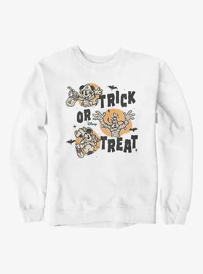 Disney Mickey Mouse Trick Or Treat Costume Crew Sweatshirt