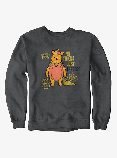 Disney Winnie The Pooh No Tricks Just Treats Cute As A Pumpkin Sweatshirt