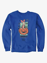 Disney Winnie The Pooh Spooky Pigglet On A Cute Pumpkin Sweatshirt