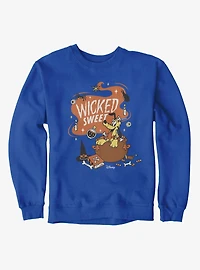 Disney Mickey Mouse Wicked Sweet Pluto Candy Basket Sweatshirt