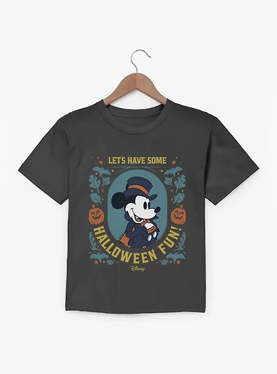 Disney Mickey Mouse Halloween Fun Vampire Portrait Youth T-Shirt