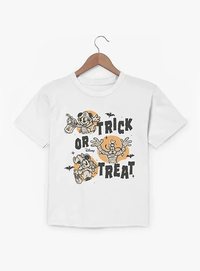 Disney Mickey Mouse Trick Or Treat Costume Crew Youth T-Shirt