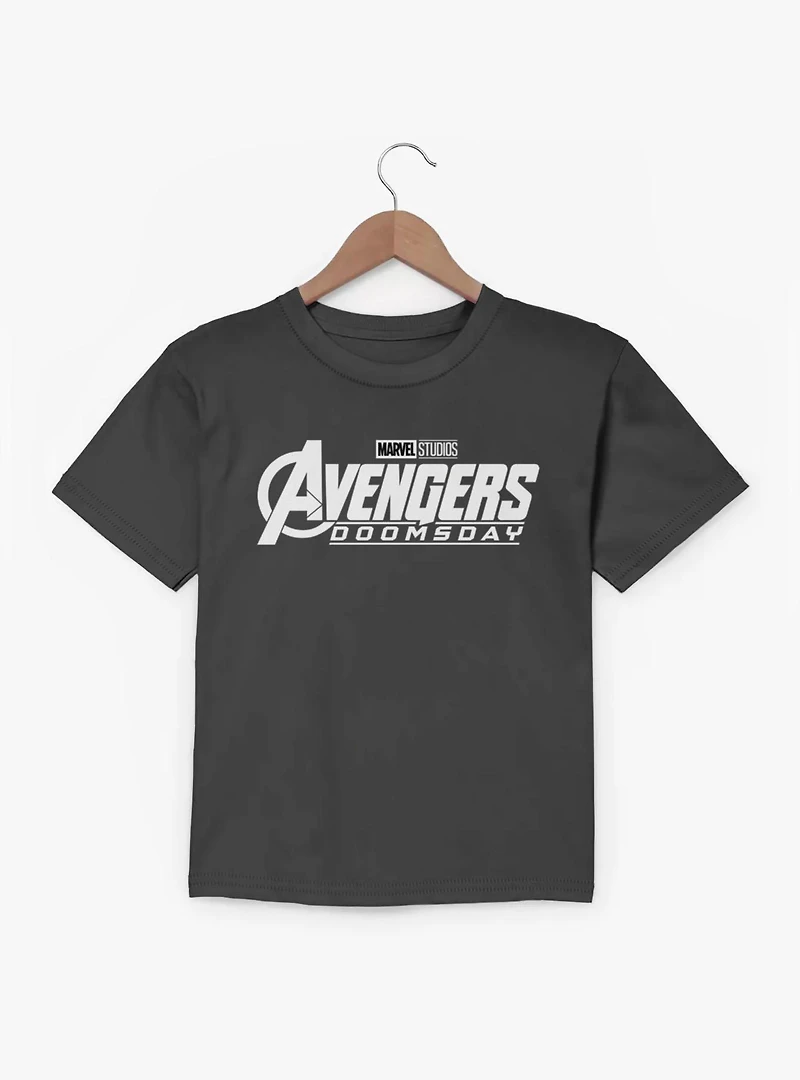 Marvel Avengers Doomsday Logo Youth T-Shirt