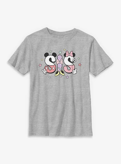 Disney Mickey Mouse & Friends Sis Youth T-Shirt