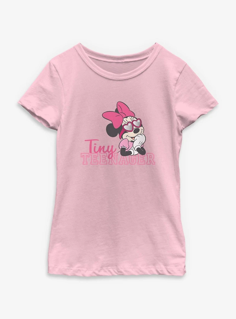 Disney Minnie Mouse Tiny Teenager Youth Girls T-Shirt