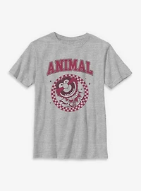 Disney The Muppets Animal Checkered Collegiate Youth T-Shirt