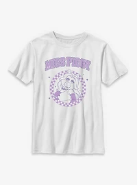 Disney The Muppets Miss Piggy Checkered Collegiate Youth T-Shirt