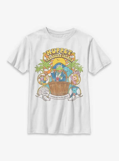 Disney The Muppets Muppet Treasure Island Caribbean Pirate Cruise Youth T-Shirt