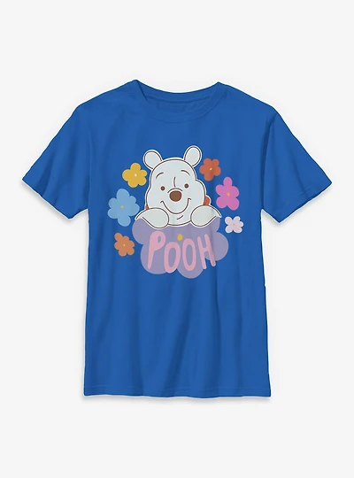 Disney Winnie The Pooh Flowers Youth T-Shirt