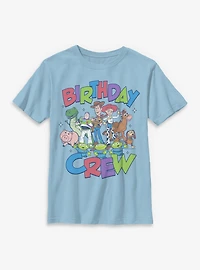Disney Pixar Toy Story Birthday Crew Character Group Youth T-Shirt