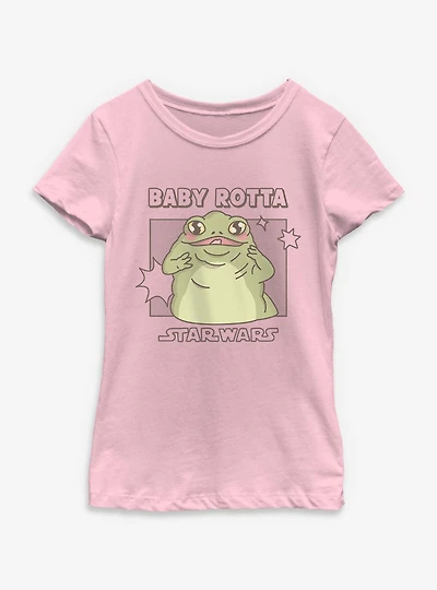 Star Wars Baby Rotta Kawaii Portrait Youth Girls T-Shirt