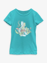 Disney Tinker Bell Enchanted Mushroom Garden Youth Girls T-Shirt