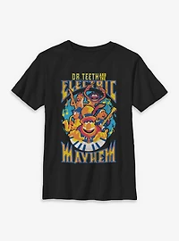 Disney The Muppets Dr. Teeth & Electric Mayhem Flames Youth T-Shirt