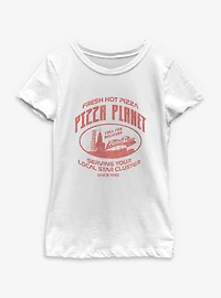 Disney Pixar Toy Story Pizza Planet Fresh Hot Youth Girls T-Shirt