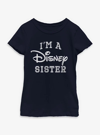 Disney I'm A Sister Youth Girls T-Shirt