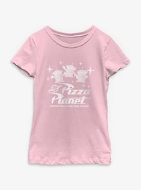 Disney Pixar Toy Story Pizza Planet Alien Trio Youth Girls T-Shirt