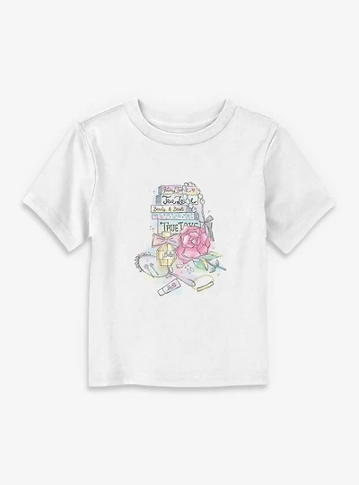 Disney Beauty and the Beast Belle's Library Icons Toddler T-Shirt