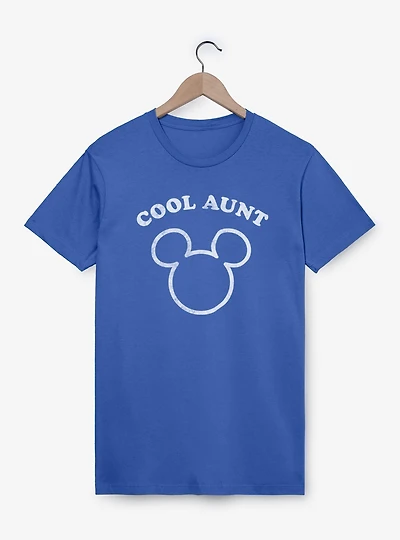 Disney Mickey Mouse Head Cool Aunt T-Shirt