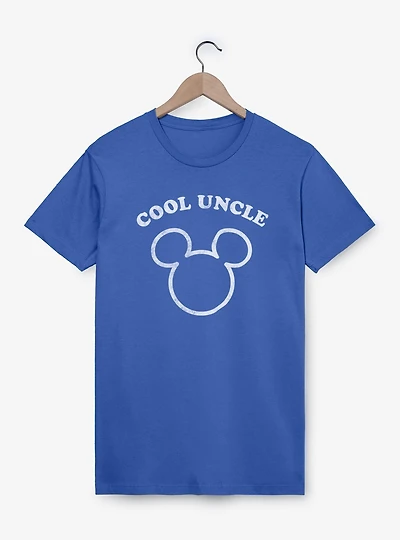 Disney Mickey Mouse Head Cool Uncle T-Shirt