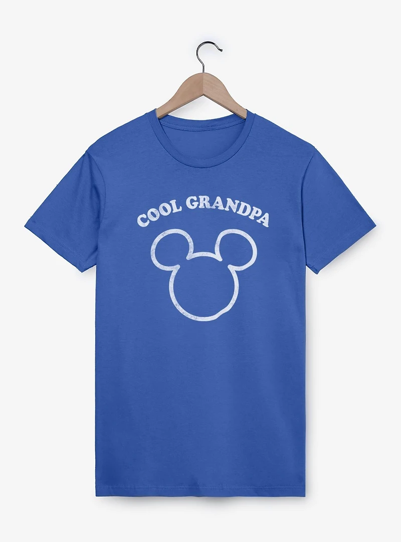 Disney Mickey Mouse Head Cool Grandpa T-Shirt
