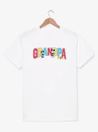 Disney Mickey Mouse & Friends Grandpa Collegiate T-Shirt