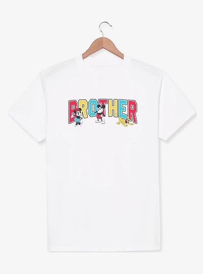 Disney Mickey Mouse & Friends Brother Collegiate T-Shirt