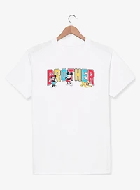 Disney Mickey Mouse & Friends Brother Collegiate T-Shirt