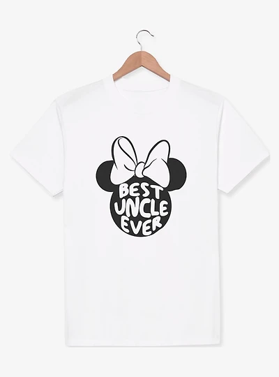 Disney Minnie Mouse Best Uncle Ever Ears T-Shirt