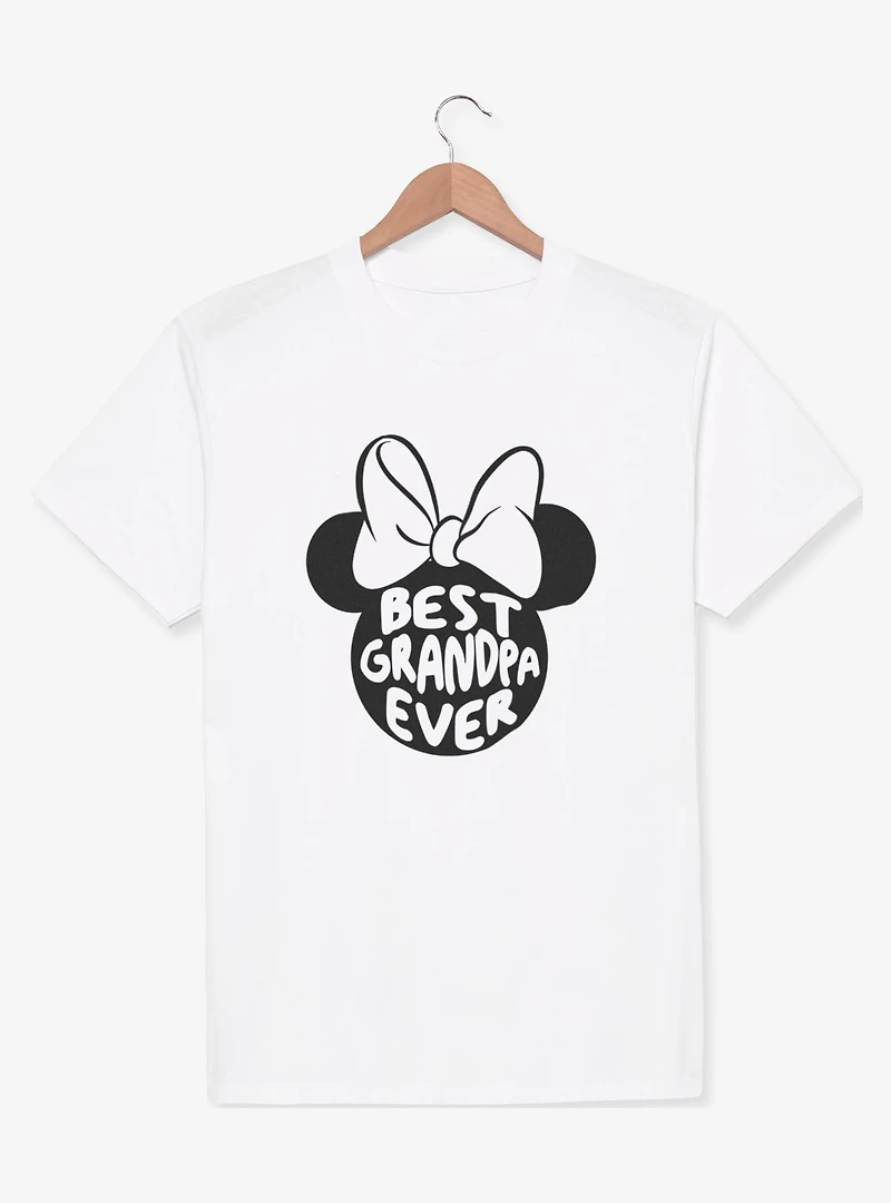 Disney Minnie Mouse Best Grandpa Ever Ears T-Shirt
