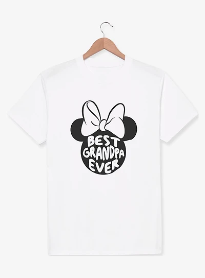 Disney Minnie Mouse Best Grandpa Ever Ears T-Shirt