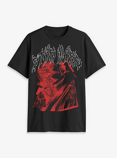 Star Wars Darth Vader Heavy Metal Collage T-Shirt