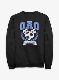 Disney Mickey Mouse Dad Soccer Champion Ears Sweatshirt