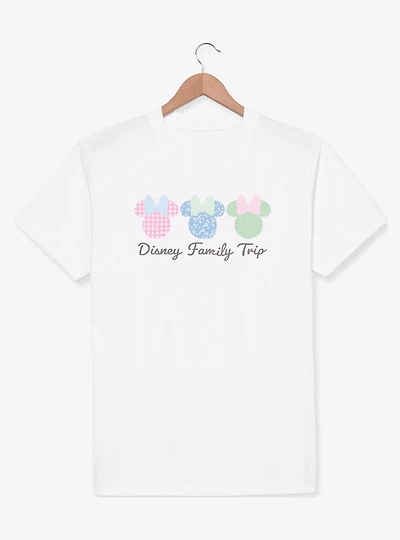Disney Minnie Mouse Pattern Print Heads T-Shirt