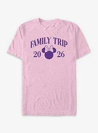 Disney Minnie Mouse Family Trip 2026 Head Icon Garment-Dyed T-Shirt
