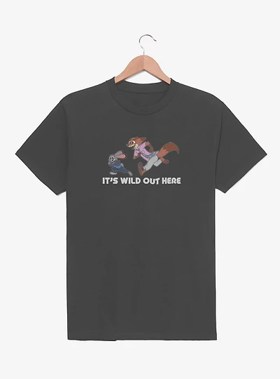 Disney Zootopia It's Wild Out There T-Shirt