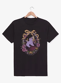 Disney Villains Ursula Floral Frame Portrait T-Shirt