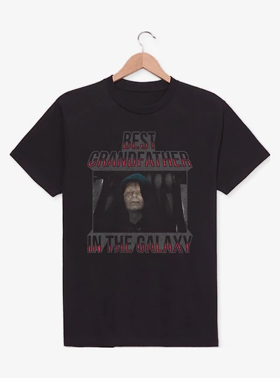 Star Wars Emperor Palpatine Best Grandfather The Galaxy T-Shirt