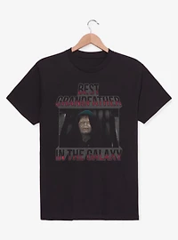 Star Wars Emperor Palpatine Best Grandfather The Galaxy T-Shirt