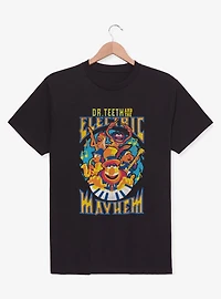 Disney The Muppets Dr. Teeth & Electric Mayhem Flames T-Shirt