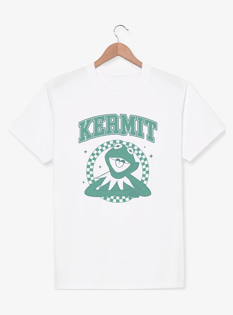 Disney The Muppets Kermit Checkered Collegiate T-Shirt