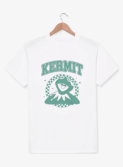 Disney The Muppets Kermit Checkered Collegiate T-Shirt
