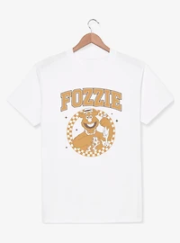 Disney The Muppets Fozzie Checkered Collegiate T-Shirt