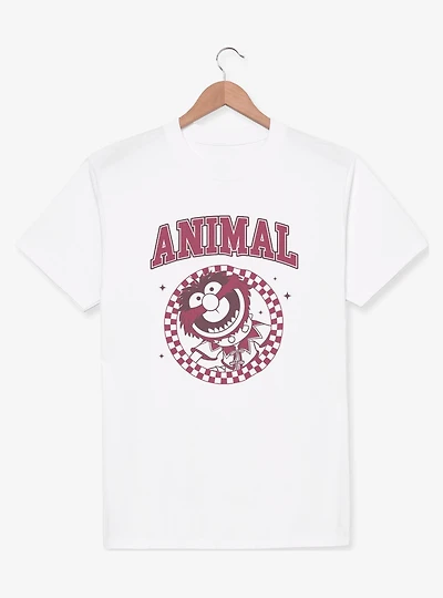 Disney The Muppets Animal Checkered Collegiate T-Shirt
