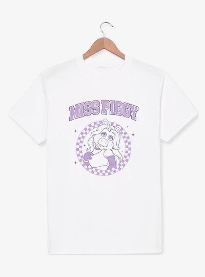 Disney The Muppets Miss Piggy Checkered Collegiate T-Shirt