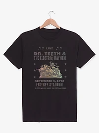 Disney The Muppets Dr. Teeth & Electric Mayhem Concert Poster T-Shirt